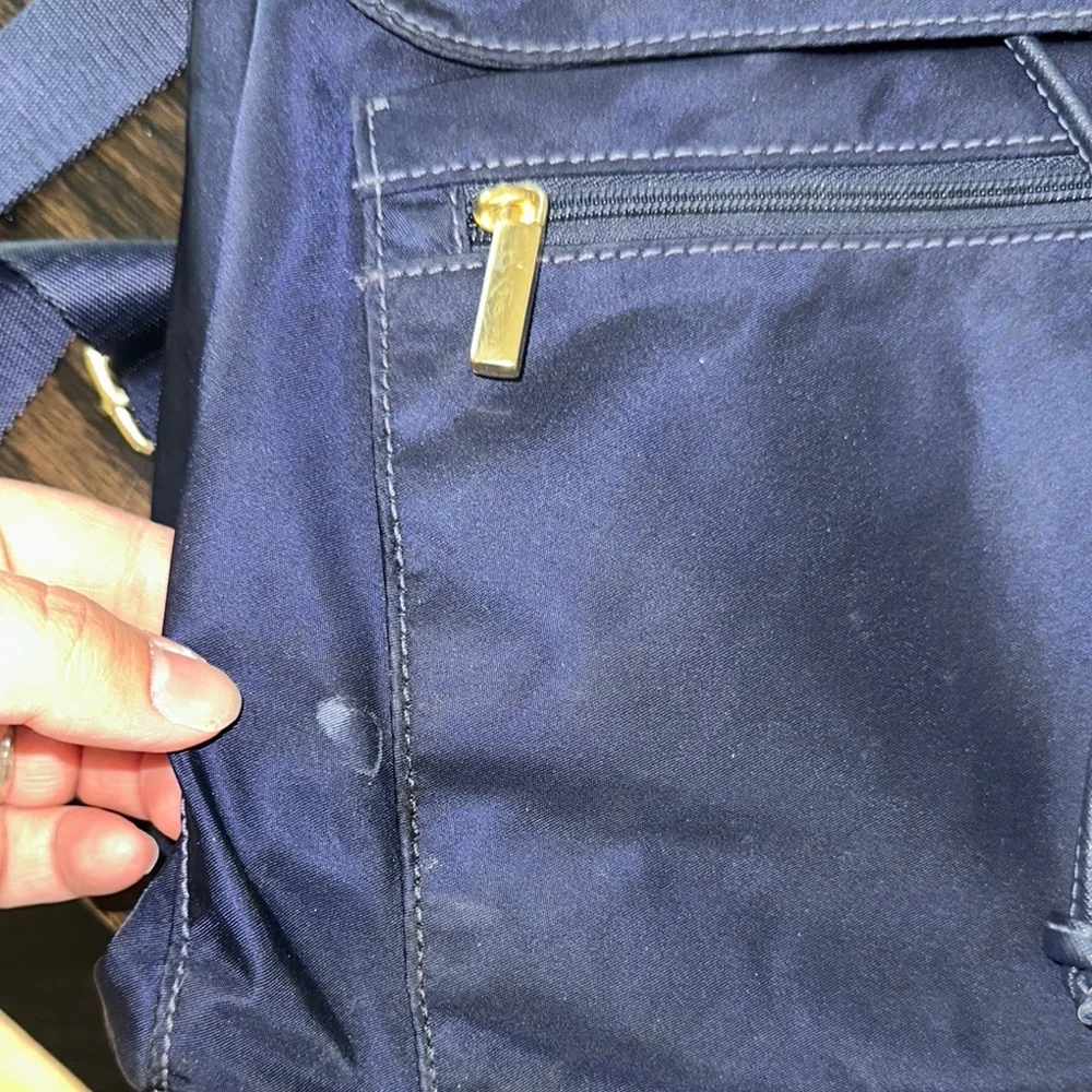 Tory Burch Blue Backpack